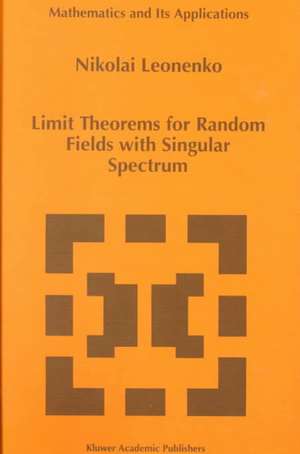 Limit Theorems for Random Fields with Singular Spectrum de Nicolai Leonenko