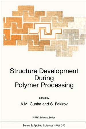 Structure Development During Polymer Processing de António M. Cunha