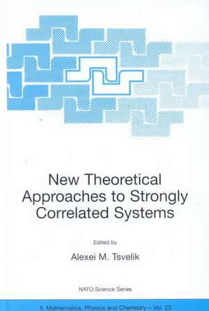 New Theoretical Approaches to Strongly Correlated Systems de Alexei M. Tsvelik