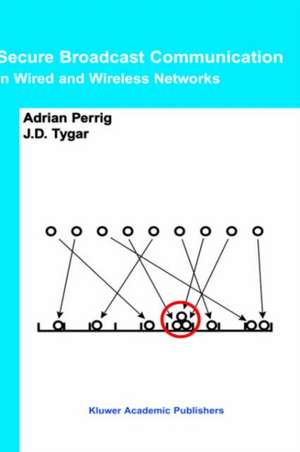 Secure Broadcast Communication: In Wired and Wireless Networks de Adrian Perrig