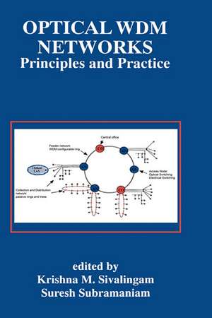 Optical WDM Networks: Principles and Practice de Krishna M. Sivalingam