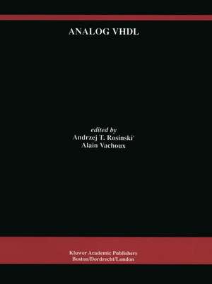 Analog VHDL de Rosinski, Andrzej