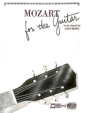 Mozart for Guitar de Mozart, Wolfgang Amadeus