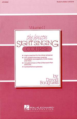 JENSON SIGHT SINGING COURSE (V de David Bauguess