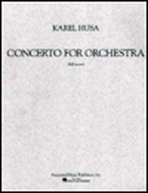 Concerto: For Orchestra Score de K. Husa