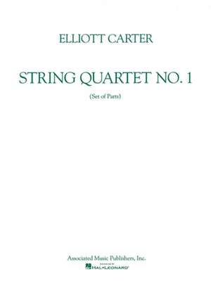 String Quartet No. 1 (1951): Set of Parts de Carter Elliott