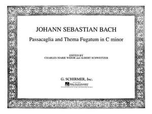 Passacaglia Und Thema Fugatum in C Minor: Organ Solo de Sebastian Bach Johann