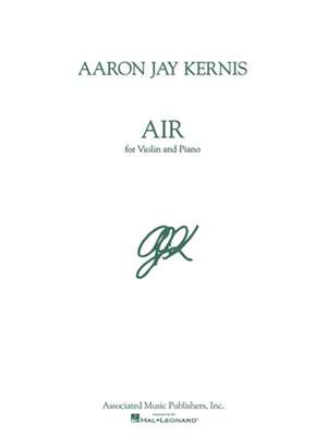 Air: Violin and Piano de Aaron Jay Kernis