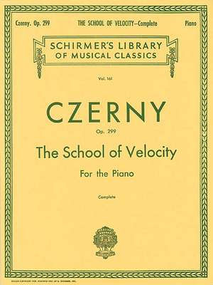 School of Velocity, Op. 299 (Complete) de Carl Czerny