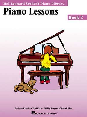 Piano Lessons Book 2: Hal Leonard Student Piano Library de Hal Leonard