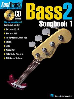 Bass Songbook 1, Level 2 [With CD (Audio)] de Hal Leonard Corp