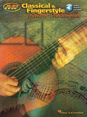 Classical & Fingerstyle Guitar Techniques Book/Online Audio de David Oakes