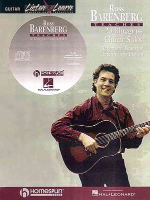 Russ Barenberg Teaches 20 Bluegrass Guitar Solos: Repertoire Tunes for Intermediate Players de Not Available (NA)