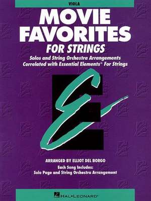 Essential Elements Movie Favorites for Strings: Viola de Dale