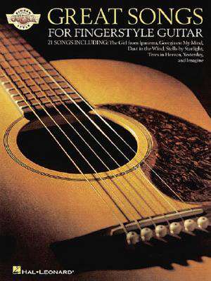 Great Songs for Fingerstyle Guitar de Hal Leonard Corp