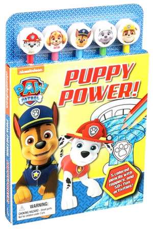 Nickelodeon Paw Patrol: Puppy Power! [With Pens/Pencils] de Maggie Fischer