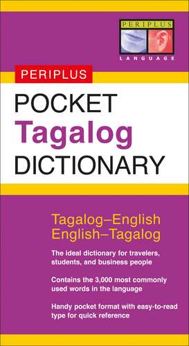 Pocket Tagalog Dictionary: Tagalog-English English-Tagalog de Renato Perdon