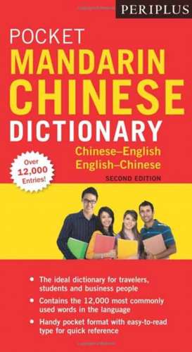 Periplus Pocket Mandarin Chinese Dictionary: Chinese-English English-Chinese (Fully Romanized) de Philip Yungkin Lee