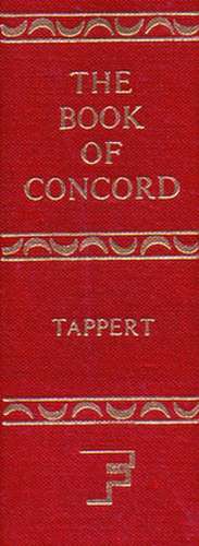 The Book of Concord de Tappert Ed