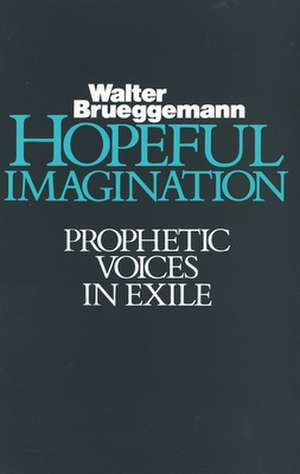 Hopeful Imagination: A Christian Foundation for Ethics and Doctrine de Walter Brueggemann