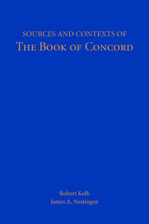 Sources Contexts Book Concord: Sociobiology and Original Sin de Robert Kolb