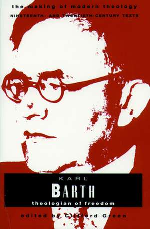 Karl Barth de Clifford J. Green