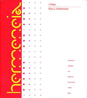 1 Peter de Paul J. Achtemeier