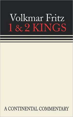 1 & 2 Kings de Anselm Hagedorn