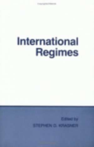 International Regimes de Stephen D. Krasner