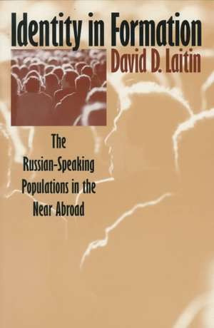 Identity in Formation – The Russian–Speaking Populations in the New Abroad de David D. Laitin