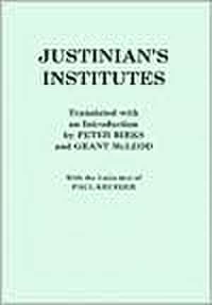 Justinian`s "Institutes" de Justinian Justinian