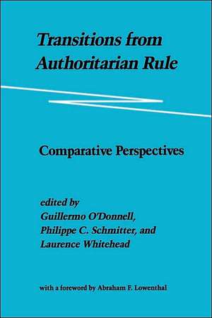 Transitions from Authoritarian Rule V 1 de O′Donnell