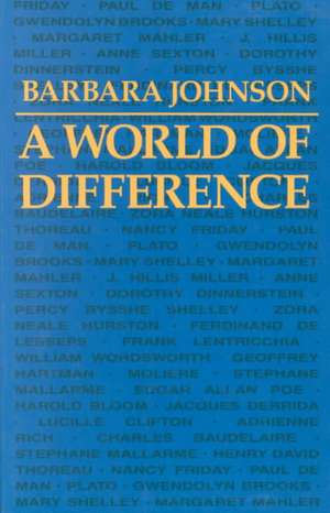 A World of Difference de Johnson