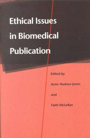 Ethical Issues in Biomedical Publication de Jones