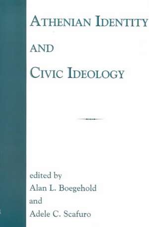 Athenian Identity and Civic Ideology de Boegehold