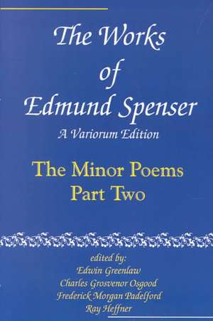 The Works of Edmund Spenser V 8 de Spenser