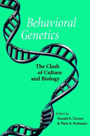 Behavioral Genetics de Carson