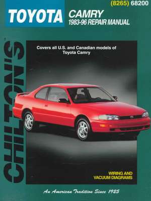 Toyota Camry, 1983-96 de Chilton Editorial