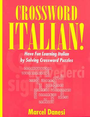 Crossword Italian de Marcel Danesi