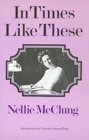 In Times Like These de Nellie Lillian McClung