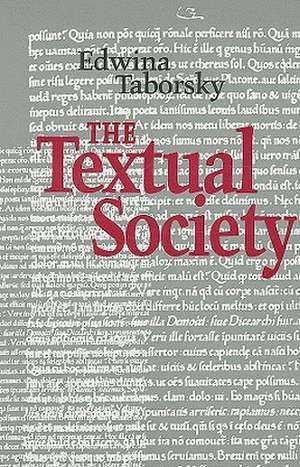 The Textual Society de Edwina Taborsky