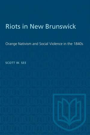 Riots in New Brunswick de Scott W See