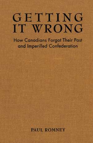 Getting It Wrong de Paul Romney