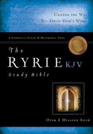 Ryrie Study Bible-KJV [With DVD] de Charles Ryrie