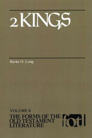 2 Kings de Burke O. Long