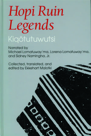 Hopi Ruin Legends: Kiqötutuwutsi de Michael Lomatuway'ma