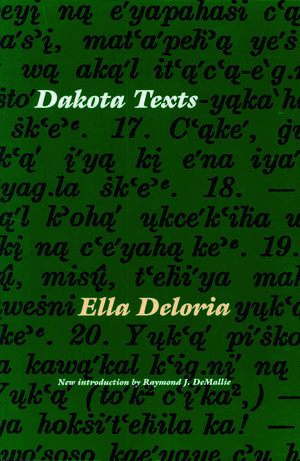 Dakota Texts de Raymond J. DeMallie