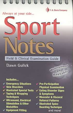 Gulick, D: Sport Notes