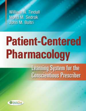 Patient-Centered Pharmacology de Tindall