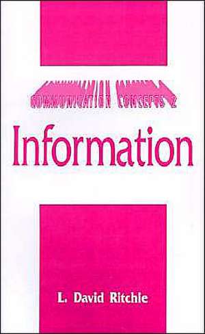 Information de L . David Ritchie